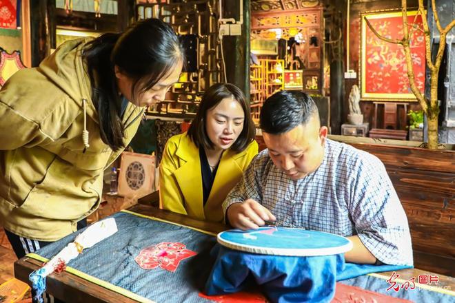 Intangible cultural heritage brings income to the people