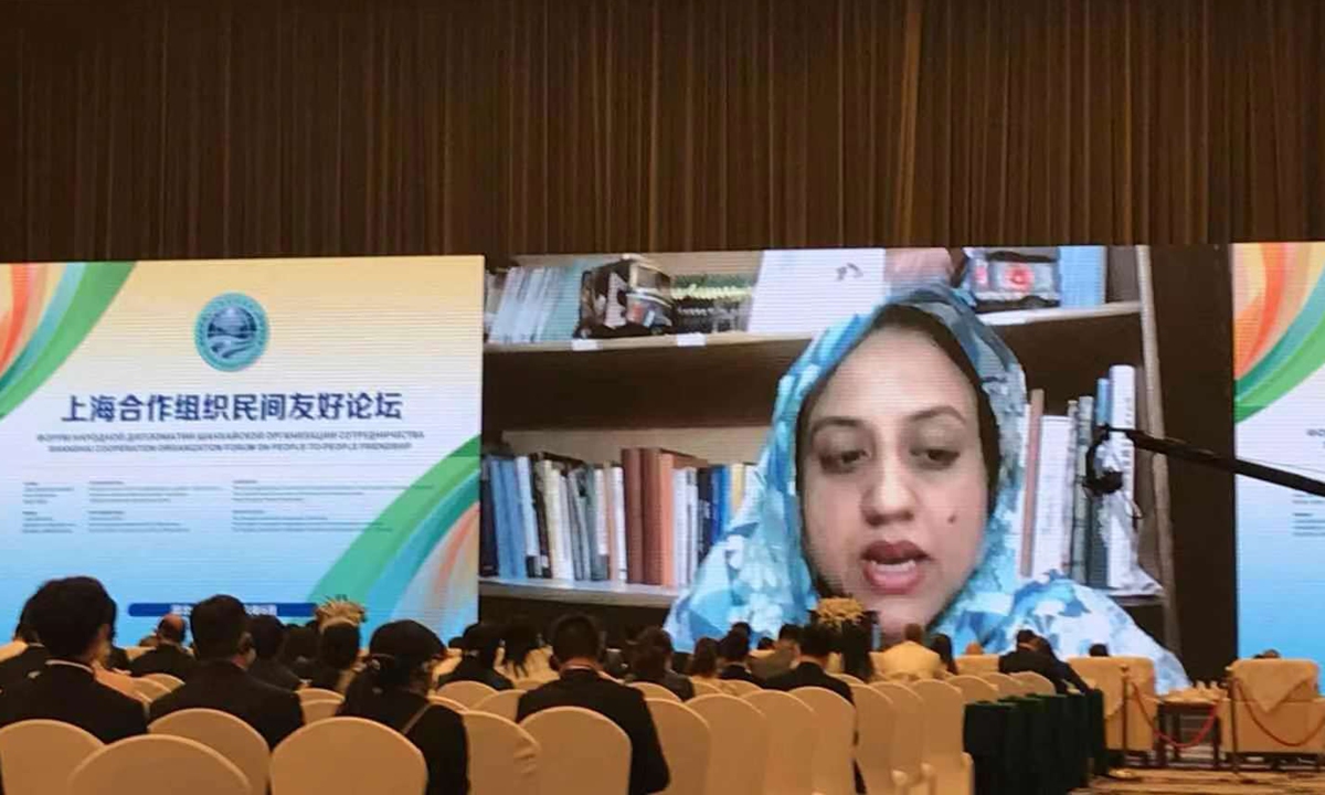 Photo of Farhat Asif, president of Pakistan's Institute of Peace and Diplomatic Studies Photo: Guo Yuandan/GT