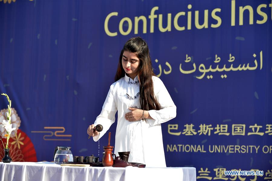 Confucius Institute Day event held at Pakistani university PAKISTAN-ISLAMABAD-CONFUCIUS INSTITUTE DAY