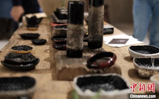 各式各样的漆艺品 椒江发布供图